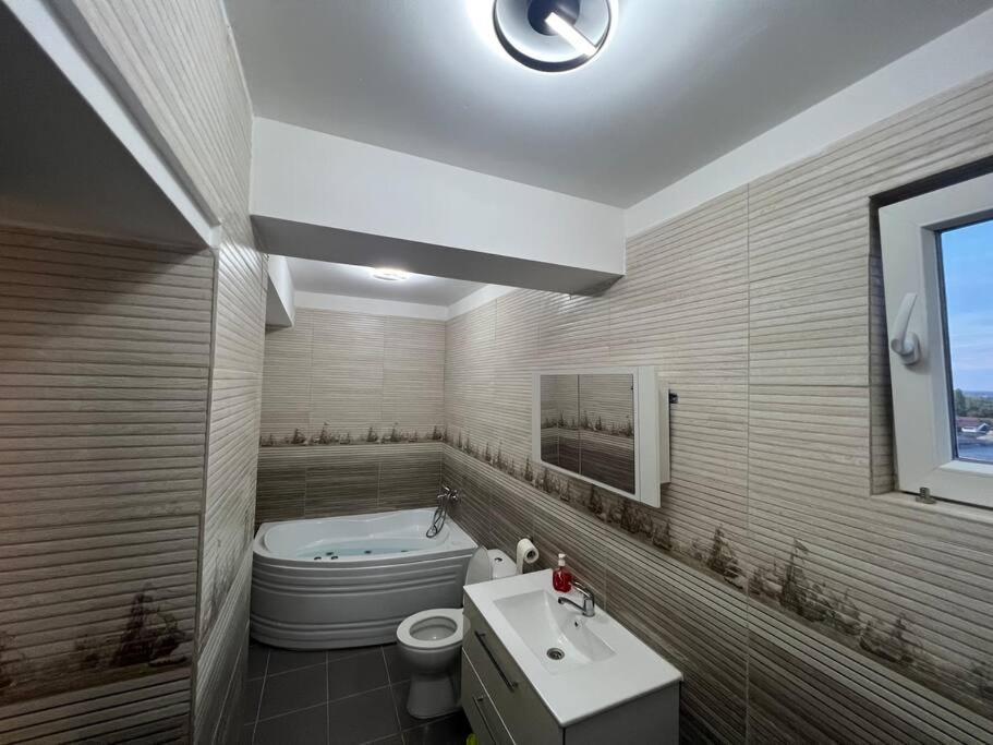 Lovely Flat With Bathtub 5 Mins From Center Craiova Dış mekan fotoğraf